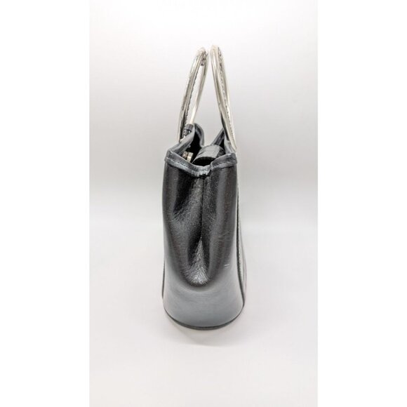 Brighton Black Corazon Mini-Tote Bag with Heart Handles - Picture 2 of 6